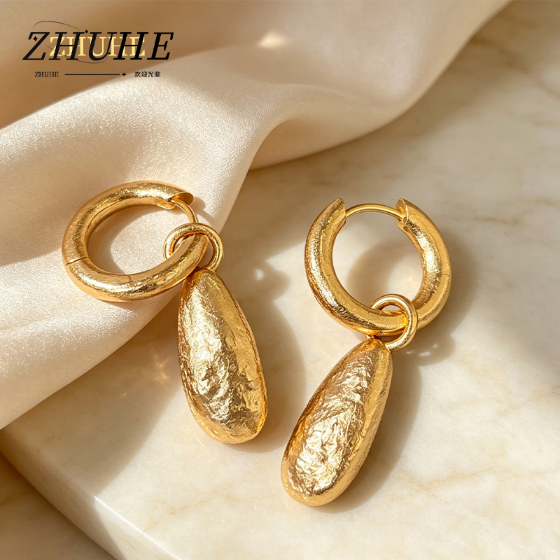 Women'S Accessories Accessorize - Boucles d'oreilles pendantes vintage texturées mates,
