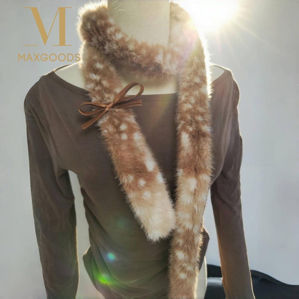 Women'S Winter Accessories Set - Écharpe chaude créative en forme d'élan,