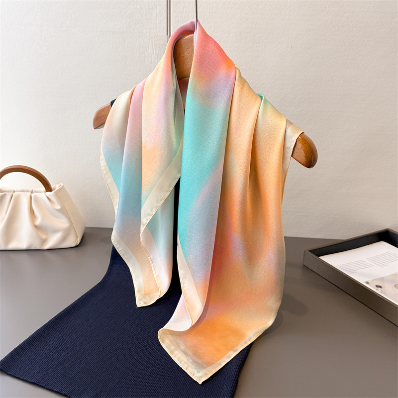 Silk Scarf Square - 2025 Design mode carré Foulard en