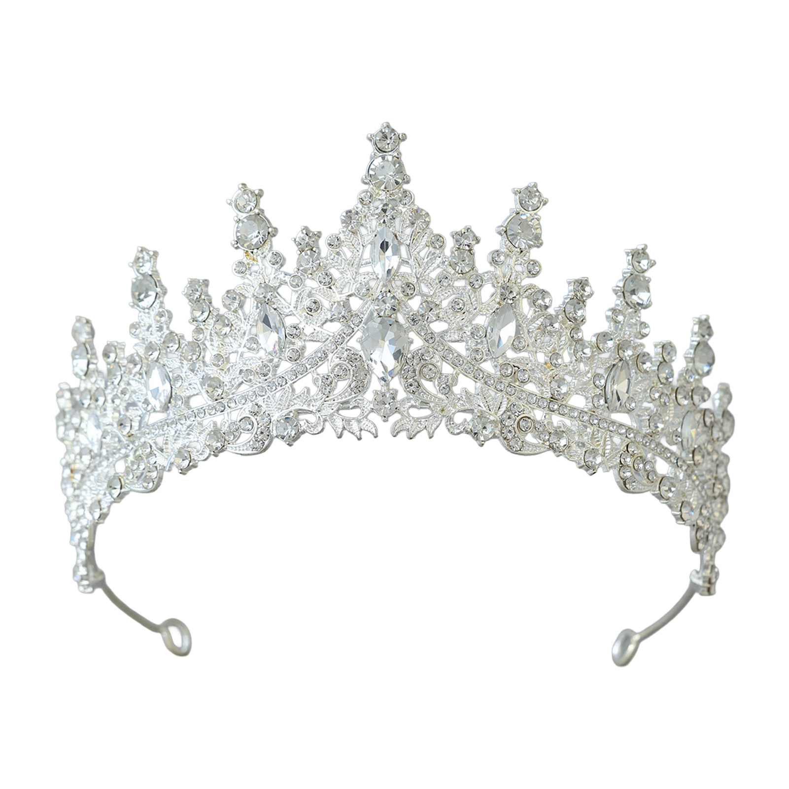 Women Accessories Jewelry - Couronne de mariée scintillante en strass