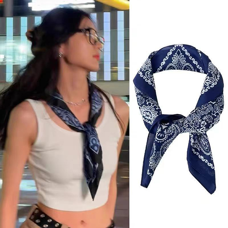 Mode de luxe 70 cm Satin carré - Silk Scarf Square avis et prix