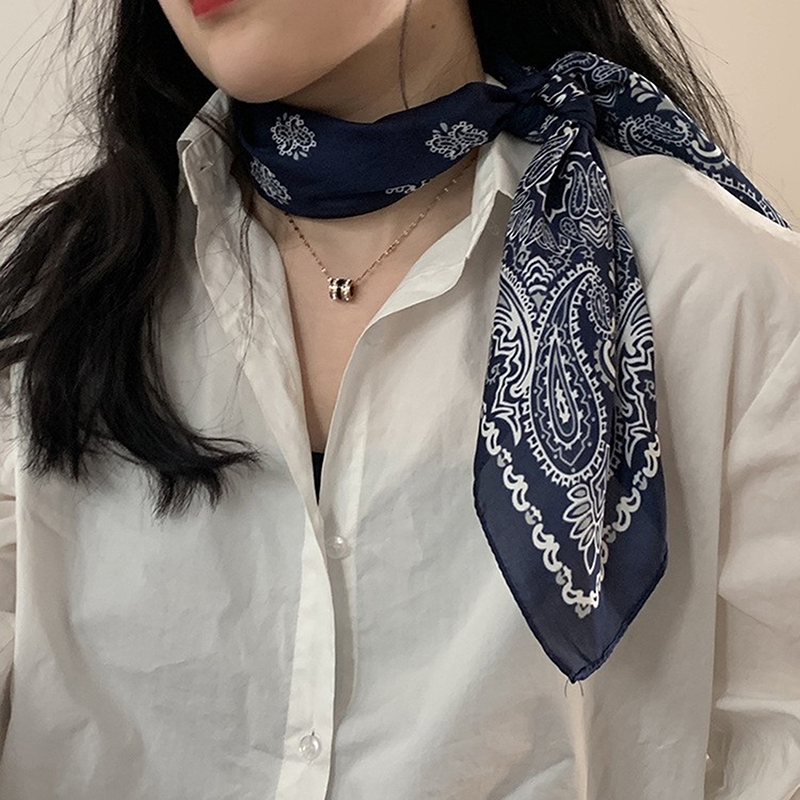 Mode de luxe 70 cm Satin carré - Silk Scarf Square avis et prix