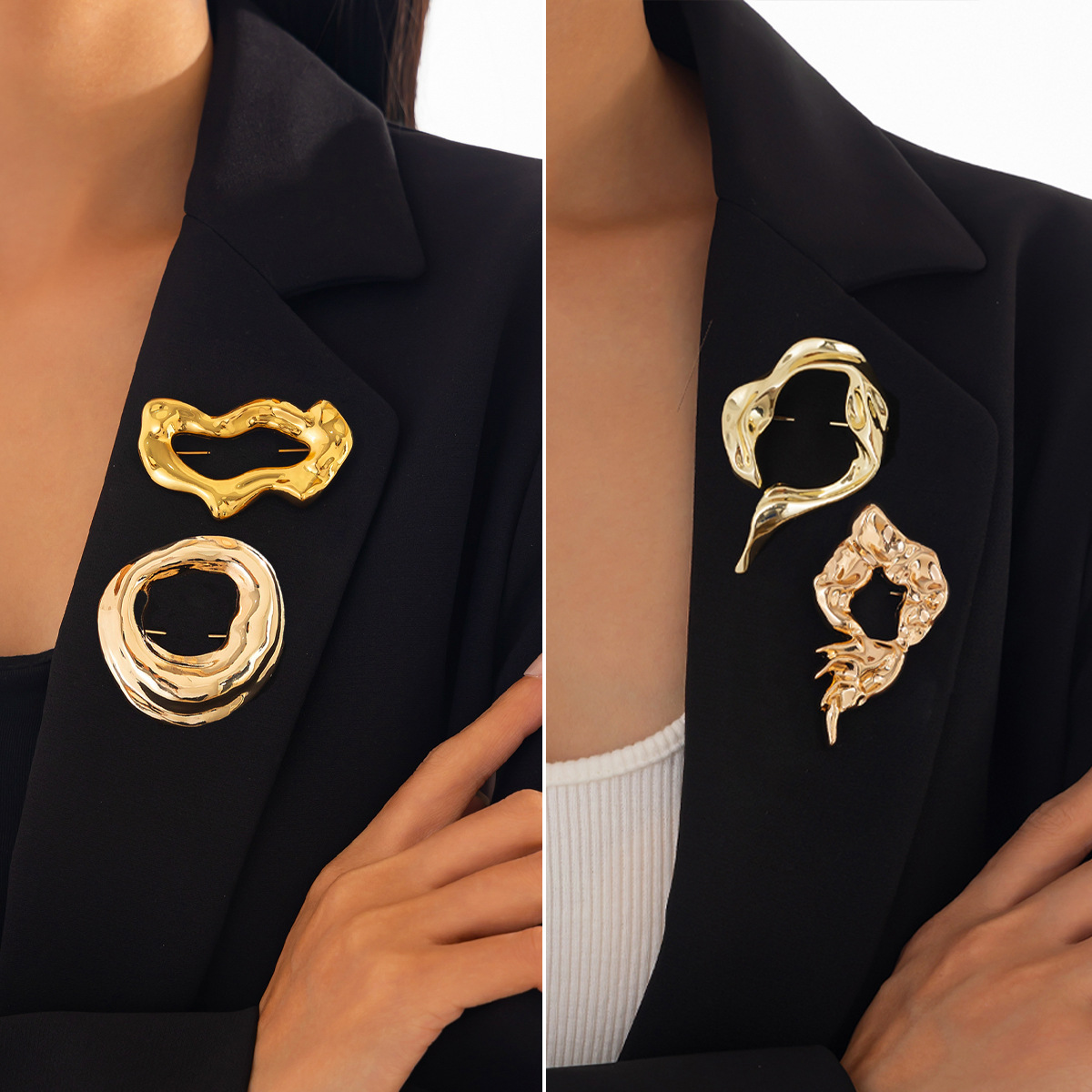 Nouvelles Broches Irrégulières - Women Accessories Jewelry avis et prix