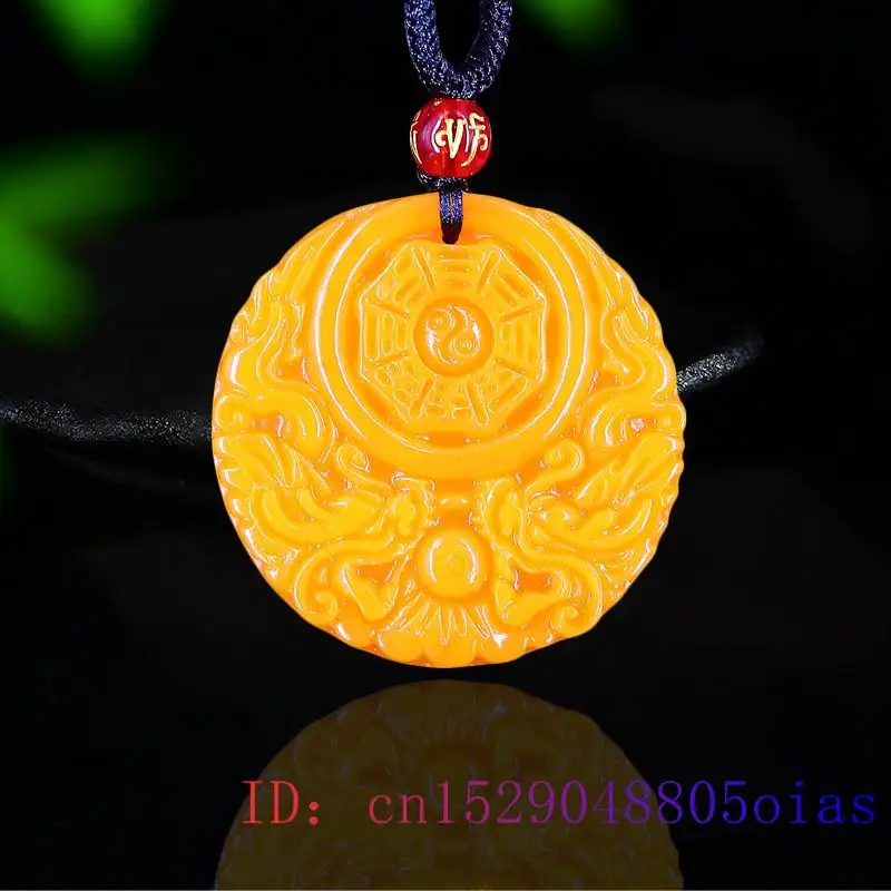 Pendentif Dragon Jade jaune po - Women'S Yellow Accessories avis et prix