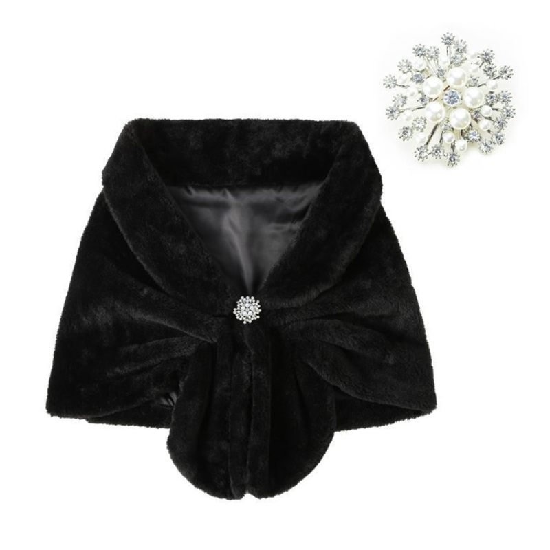 Capes Ponchos à couverture d'é - Women'S Winter Accessories Set avis et prix
