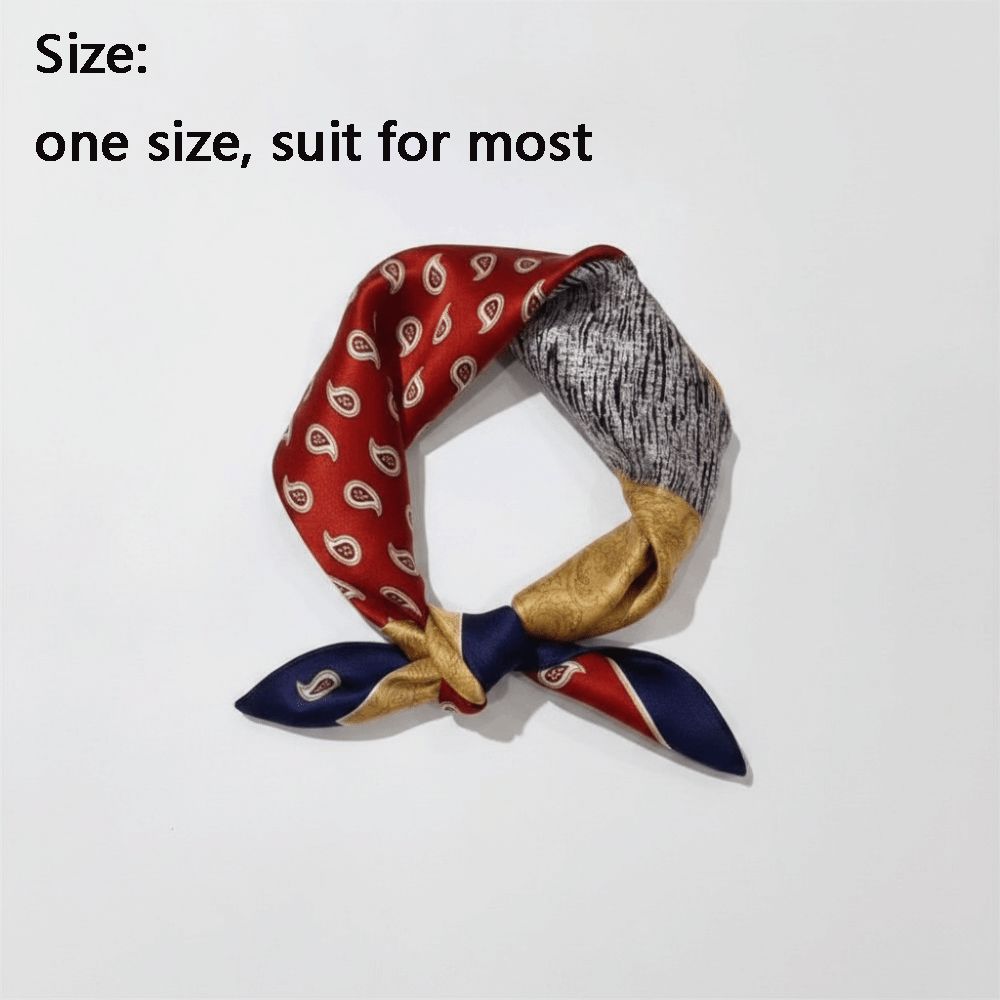 Écharpe carrée en soie, imprim - Silk Scarf Square avis et prix