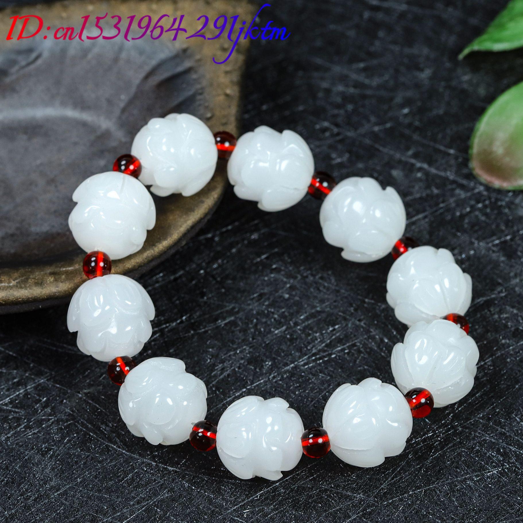 Bracelet en Jade véritable bla - Women Accessories Gift avis et prix