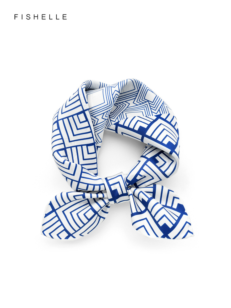 Foulard en soie naturelle pour - Silk Scarf Square avis et prix