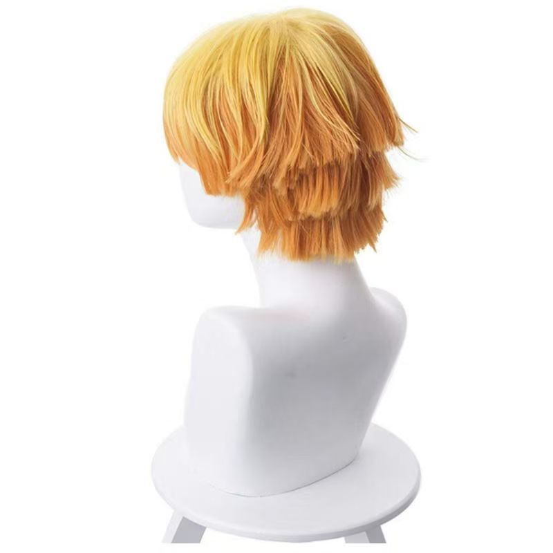 Perruque de cosplay courte en  - Women'S Yellow Accessories avis et prix
