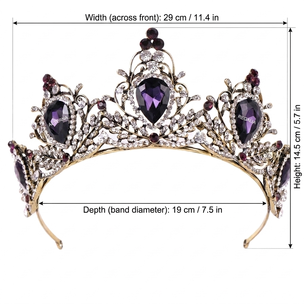 Couronne légère de style baroq - Women Accessories Jewelry avis et prix